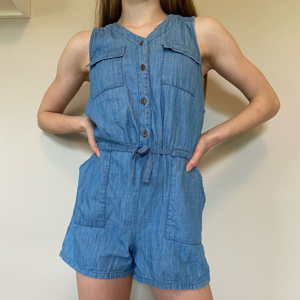 False Old Navy denim romper (CL)